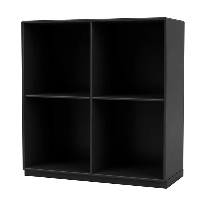 SHOW shelf 69.6x69.6 cm. socket 3 cm - 05-Black - Montana