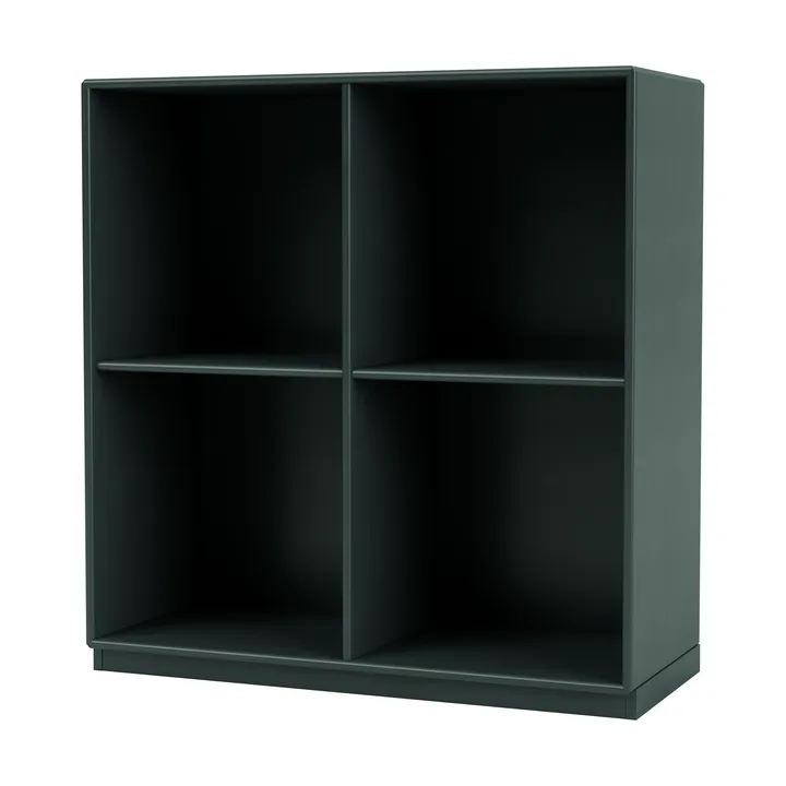 SHOW shelf 69.6x69.6 cm. socket 3 cm - 163-BlackJade - Montana