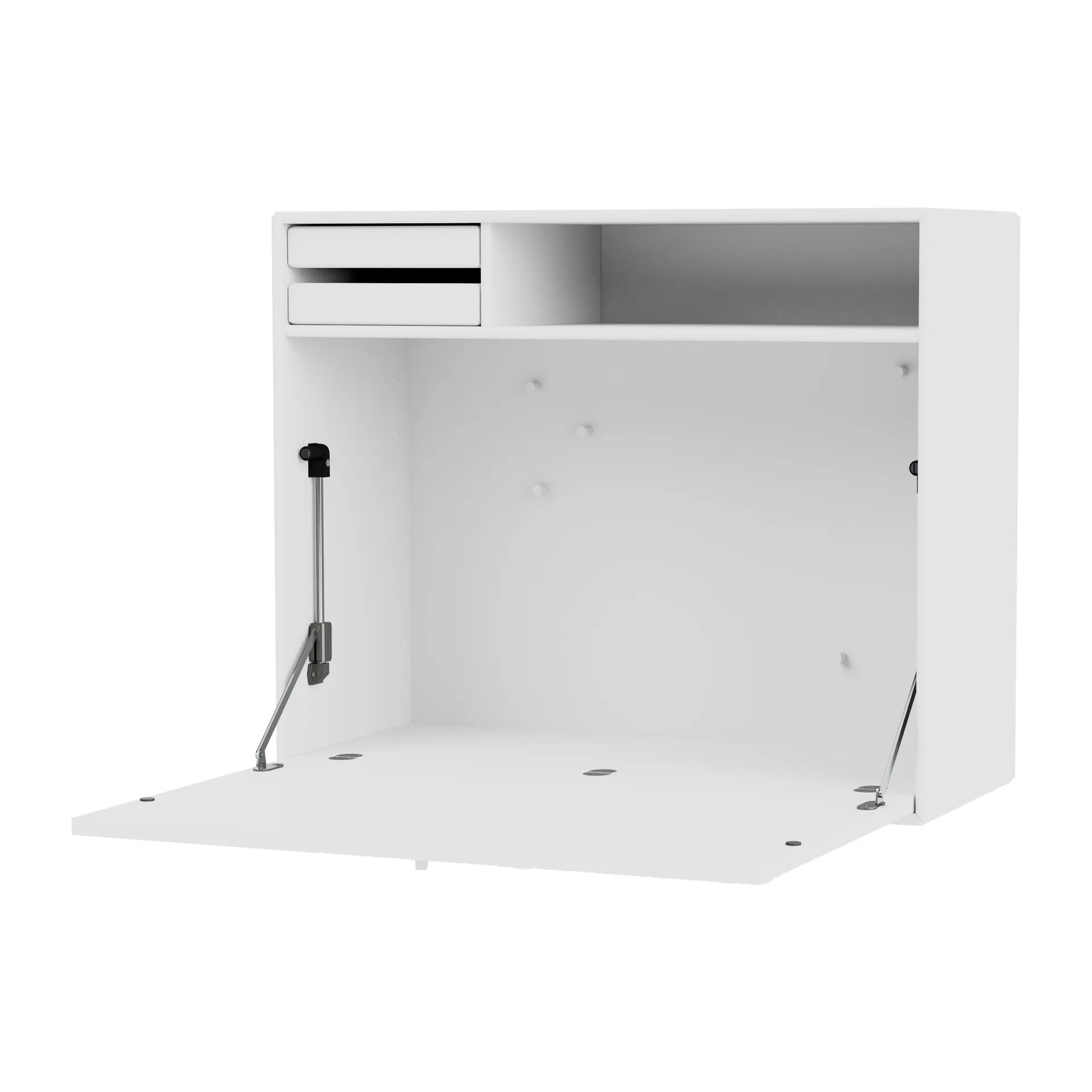 STUDIO desk, wall hung, New white Montana