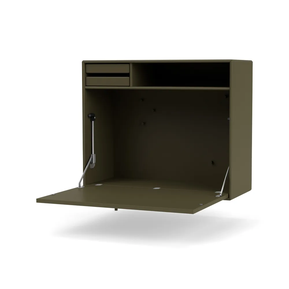 STUDIO desk, wall hung, Oregano 139 Montana