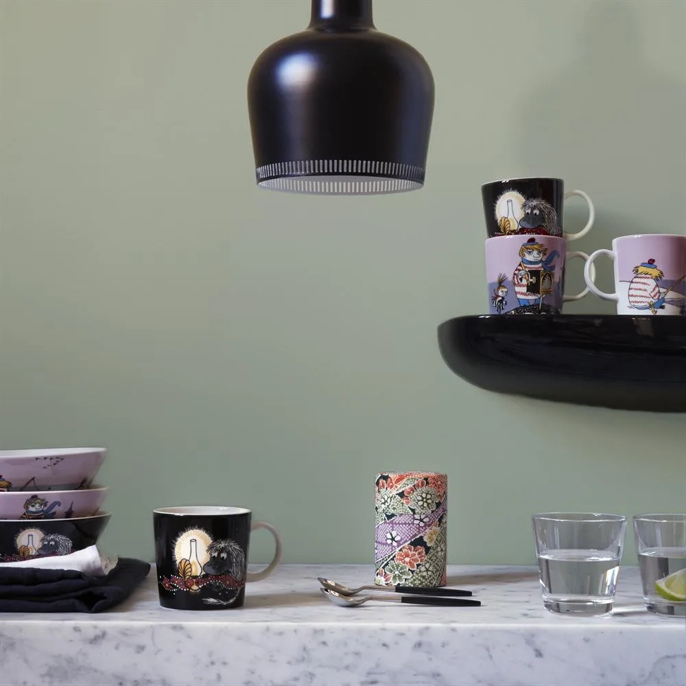 Ancestor Moomin mug, black Moomin Arabia