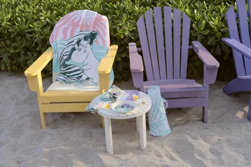 Beach day Moomin kitchen towel - 50x70 cm - Moomin Arabia