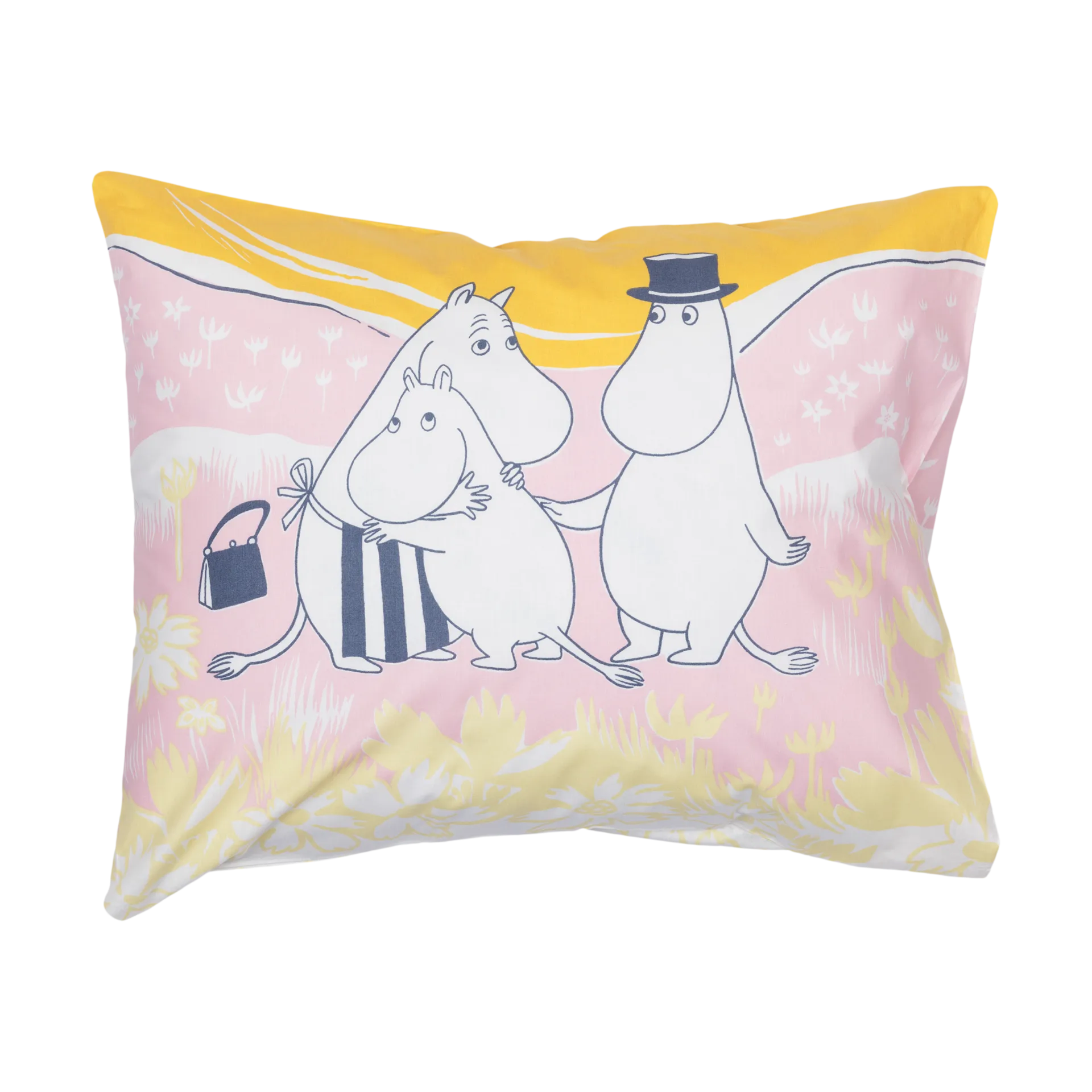 Family time Moomin Pillowcase, 50x60 cm Moomin Arabia