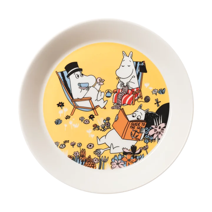 Family time Moomin Plate - Ø19.5 cm - Moomin Arabia