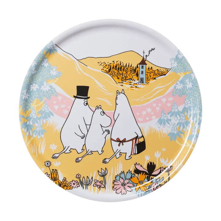 Family time Moomin tray - Ø35 cm - Moomin Arabia