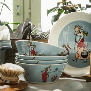 Fillyjonk Moomin bowl - grey - Moomin Arabia