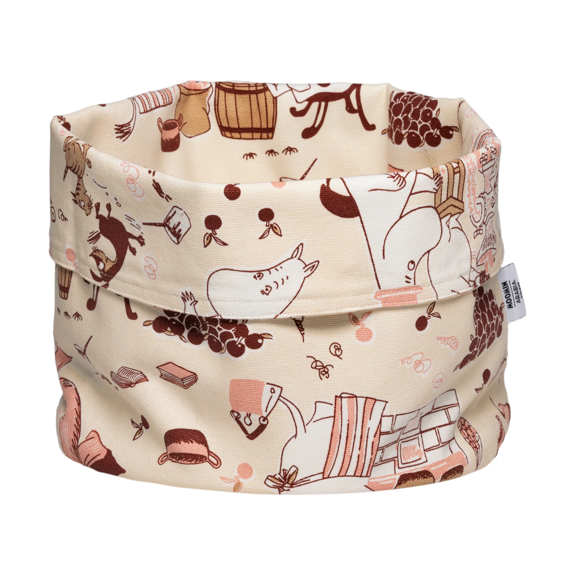 Hemmaglädje Moomin storage basket, Oval 26 cm Moomin Arabia