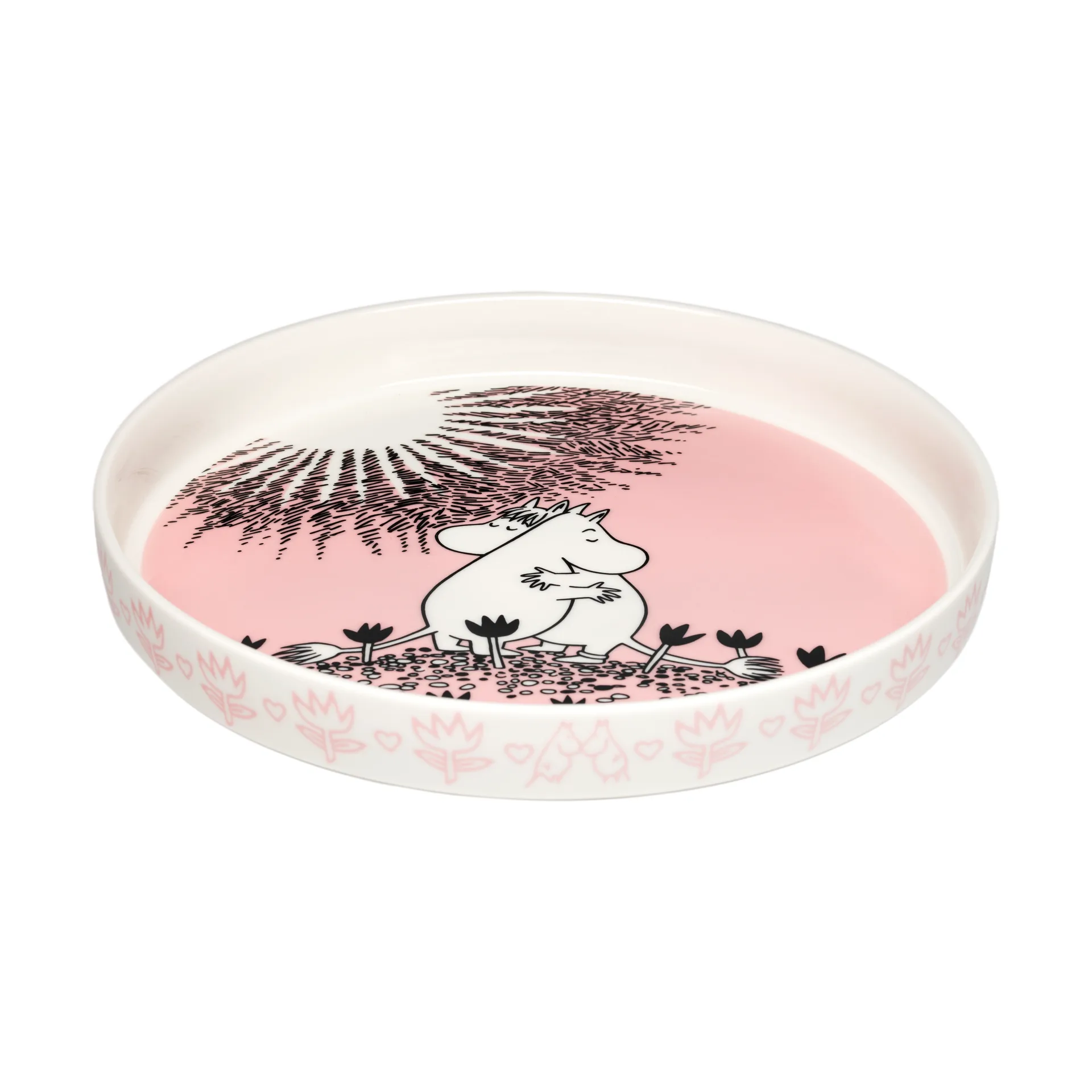 Love 30 years Moomin pie dish, Ø28 cm Moomin Arabia