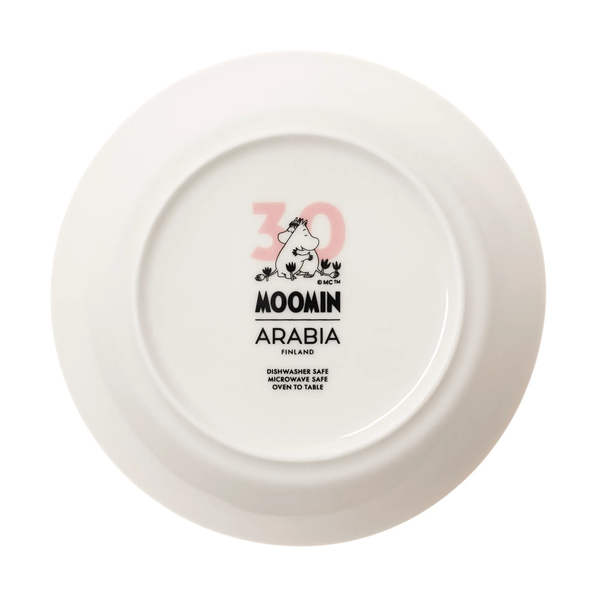 Love 30 Years Moomin Saucer, Ø15 cm Moomin Arabia