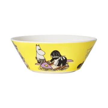Misabel yellow Moomin bowl - yellow - Moomin Arabia