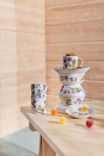 Moomin Arabia x Red Cross Moomin mug ABC Mix 2-pack - 30 cl - Moomin Arabia