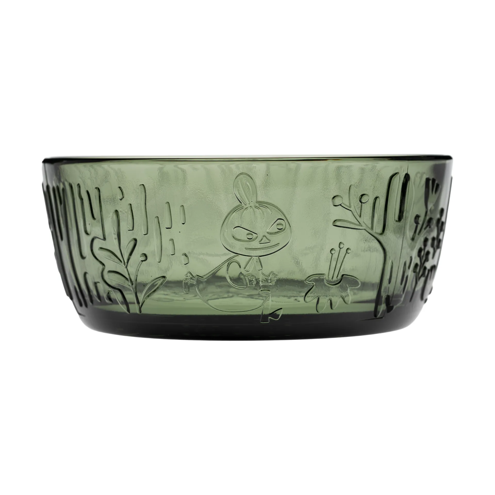 Moomin bowl 35 cl, Pine green Moomin Arabia