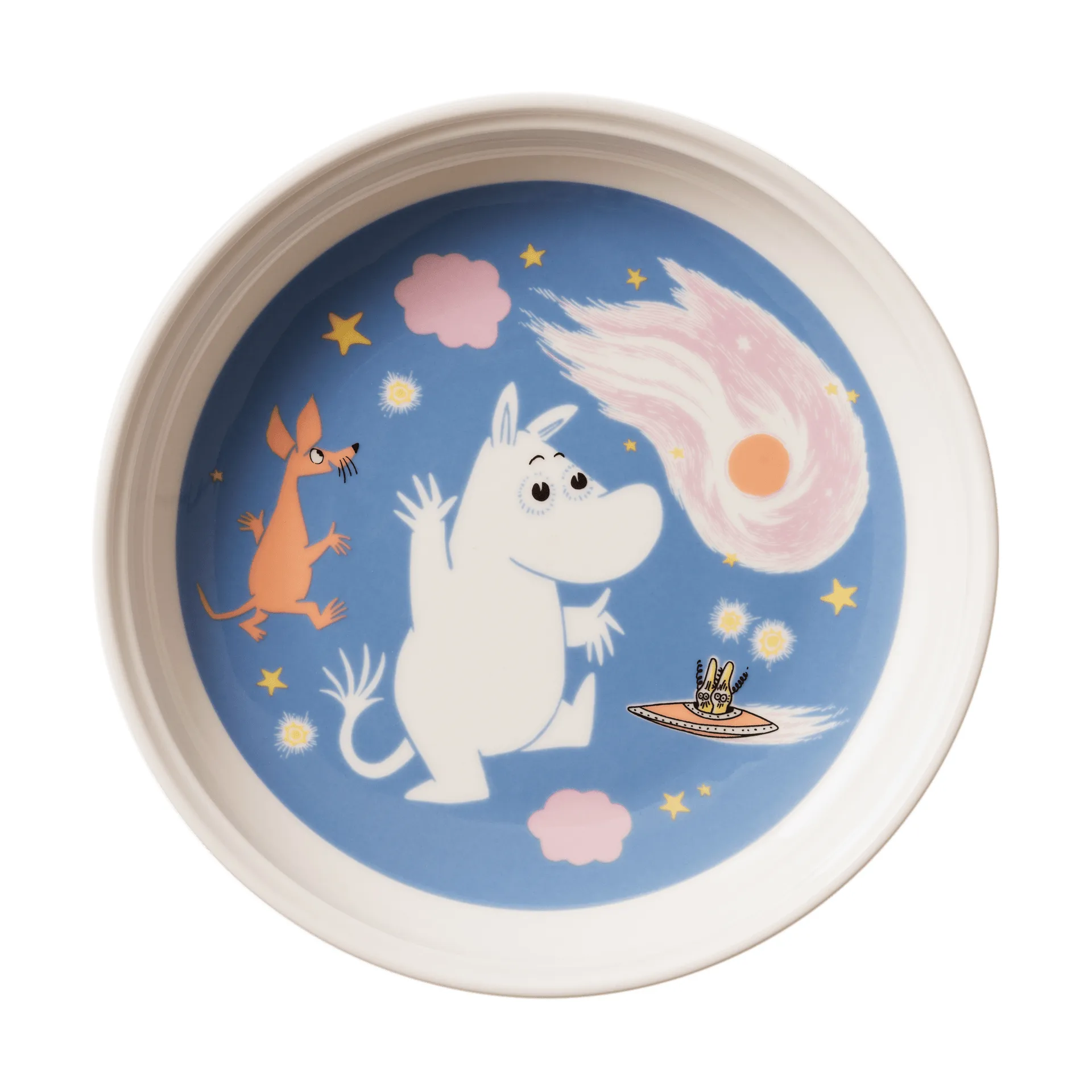 Moomin children's tableware, Space adventure Moomin Arabia