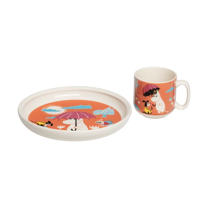 Moomin children's tableware - Under the umbrella - Moomin Arabia