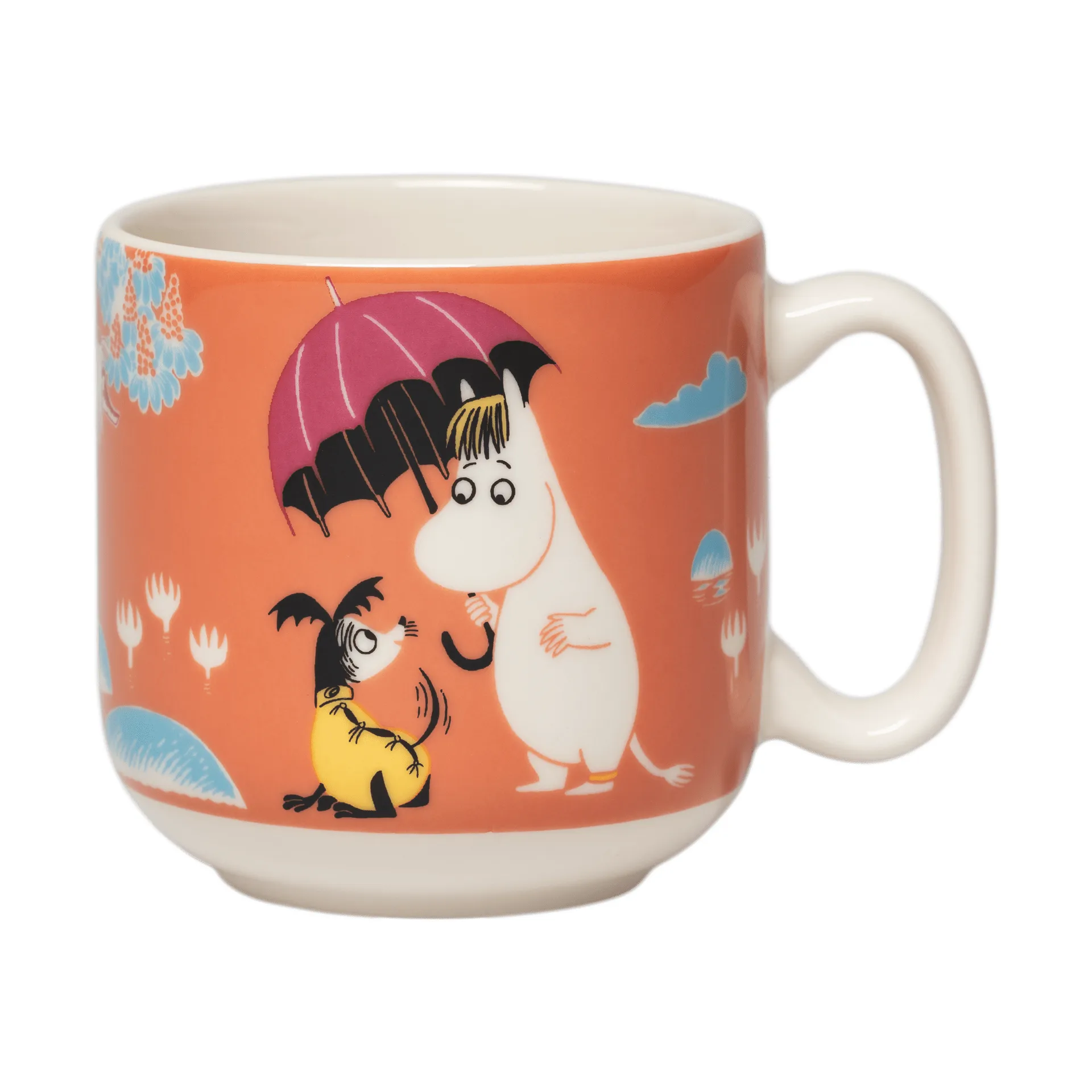 Moomin children's tableware, Under the umbrella Moomin Arabia