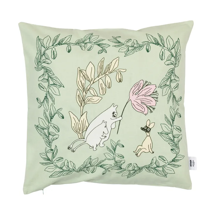 Moomin cushion cover 50x50 cm - Green - Moomin Arabia
