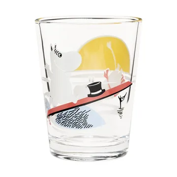 Moomin glass 22 cl - Evening Dip - Moomin Arabia