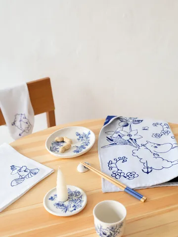 Moomin Haru cotton napkin - 45x45 cm - Moomin Arabia