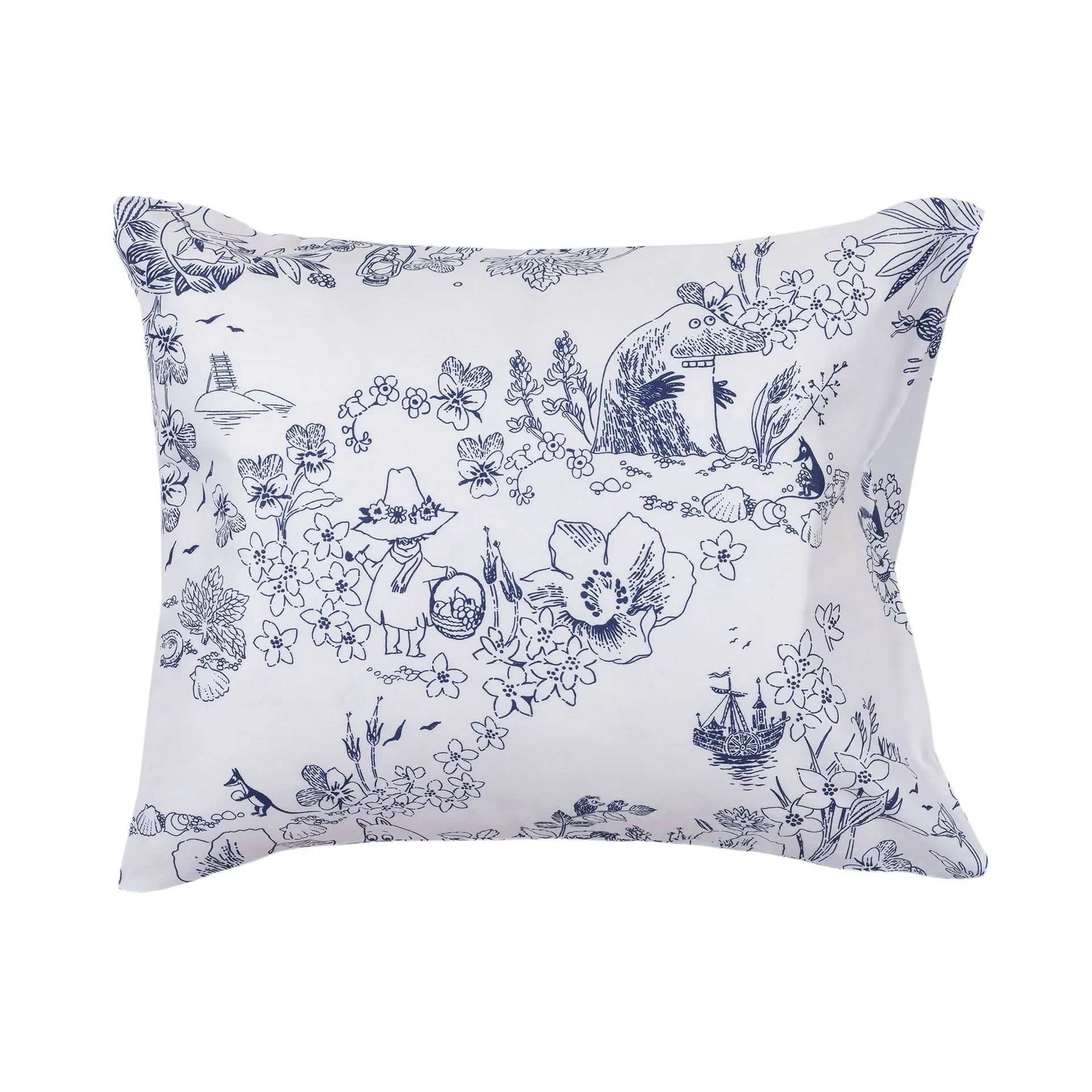 Moomin Haru pillowcase, Blue, 50x60 cm Moomin Arabia