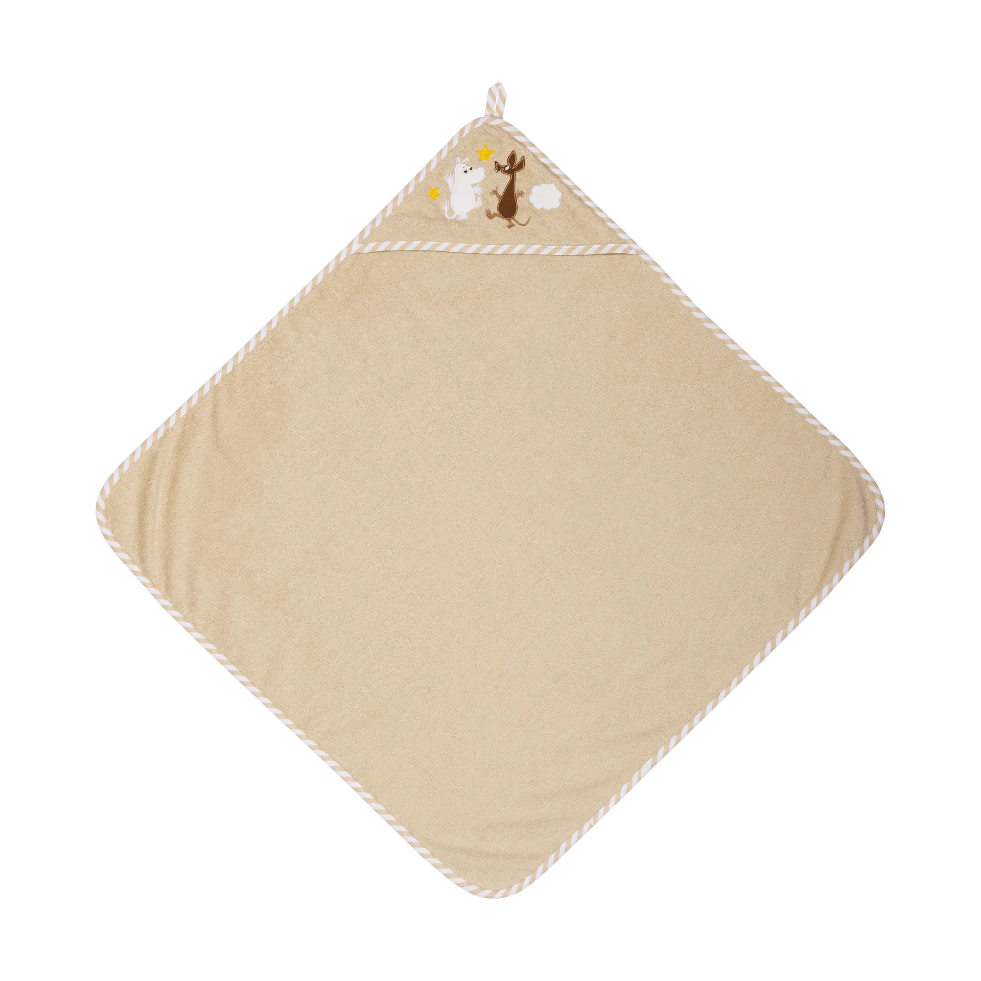 Moomin hooded bath towel, Rymdäventyr GOTS Moomin Arabia