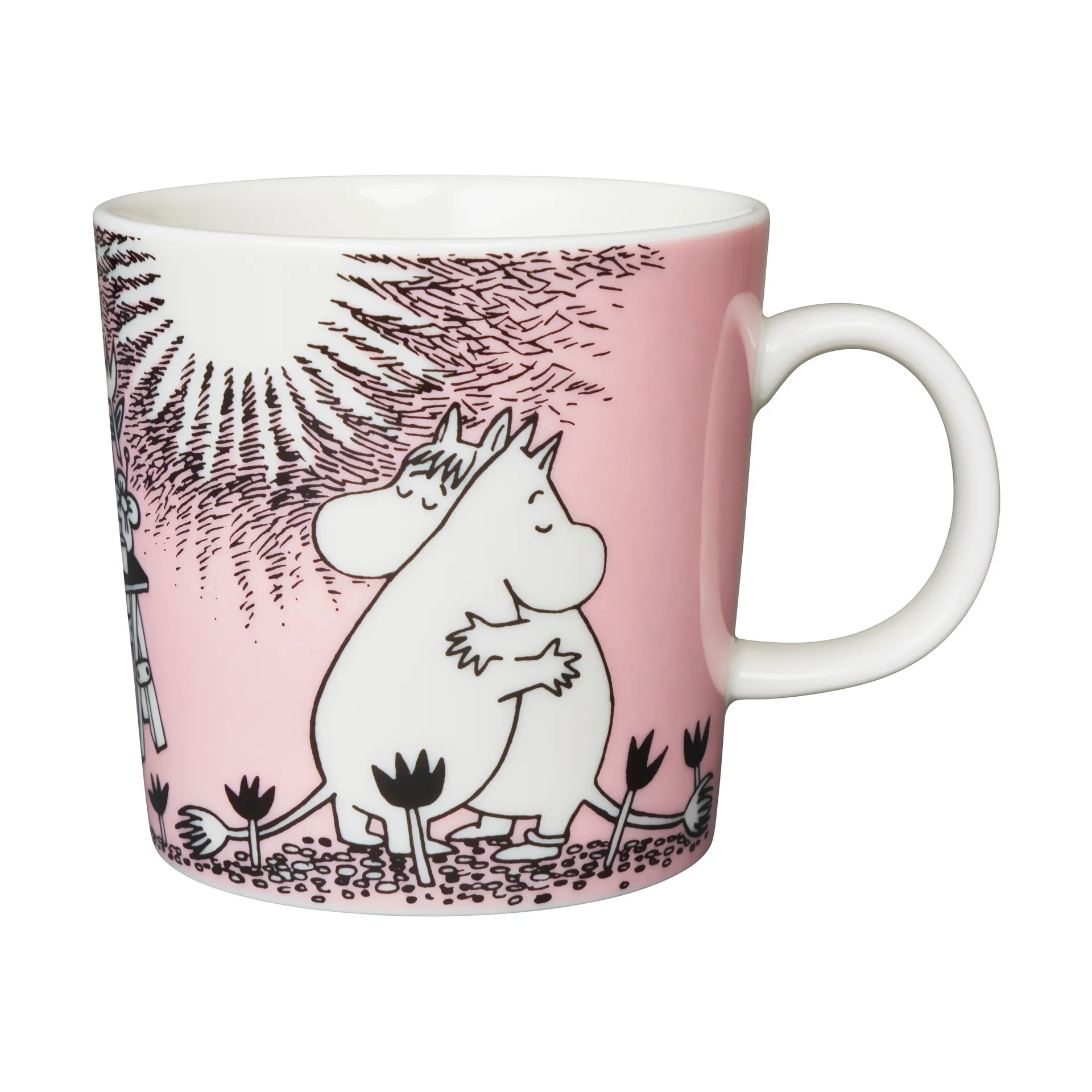 Moomin love mug, pink Moomin Arabia