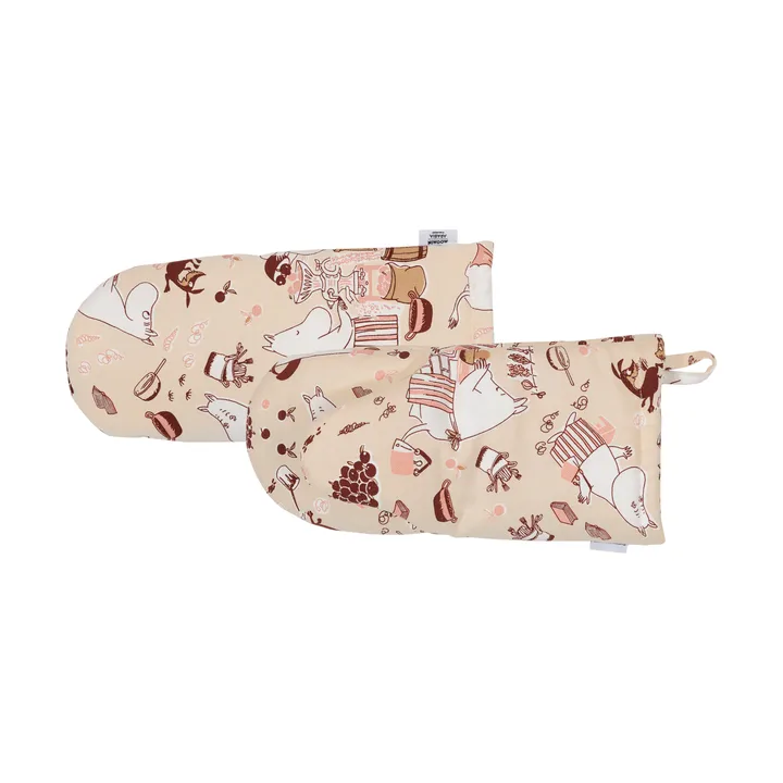 Moomin Oven Mitt - Homely joy, 34x15 cm - Moomin Arabia