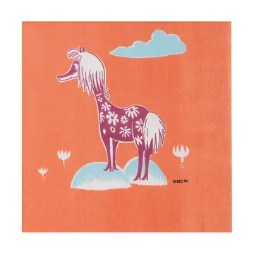 Moomin paper napkin - Under the umbrella, 20-pack - Moomin Arabia