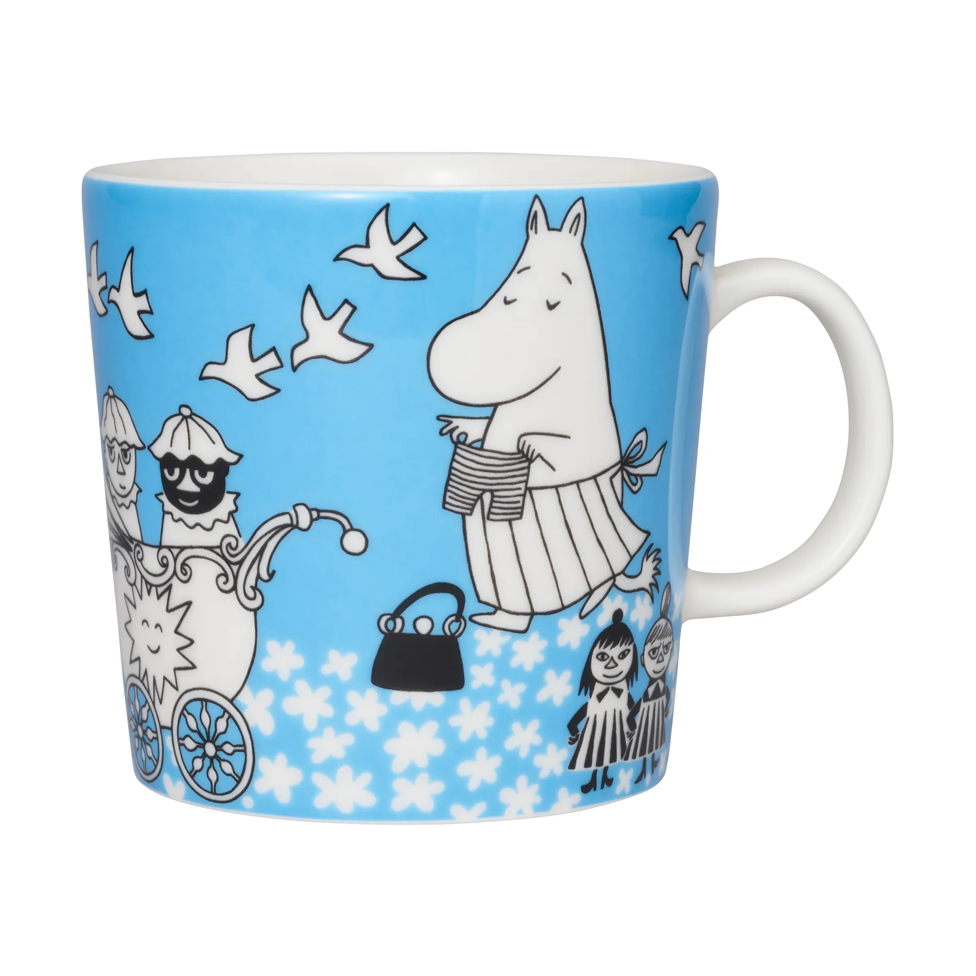 Moomin Peace mug 40 cl, Blue Moomin Arabia