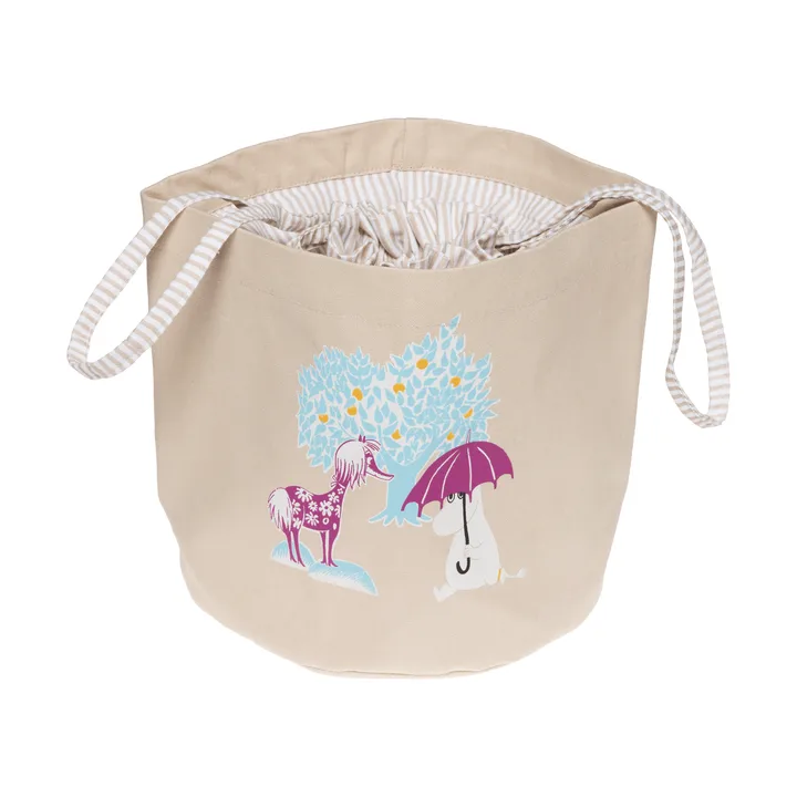 Moomin storage basket - Under the umbrella GOTS, 24 cm - Moomin Arabia