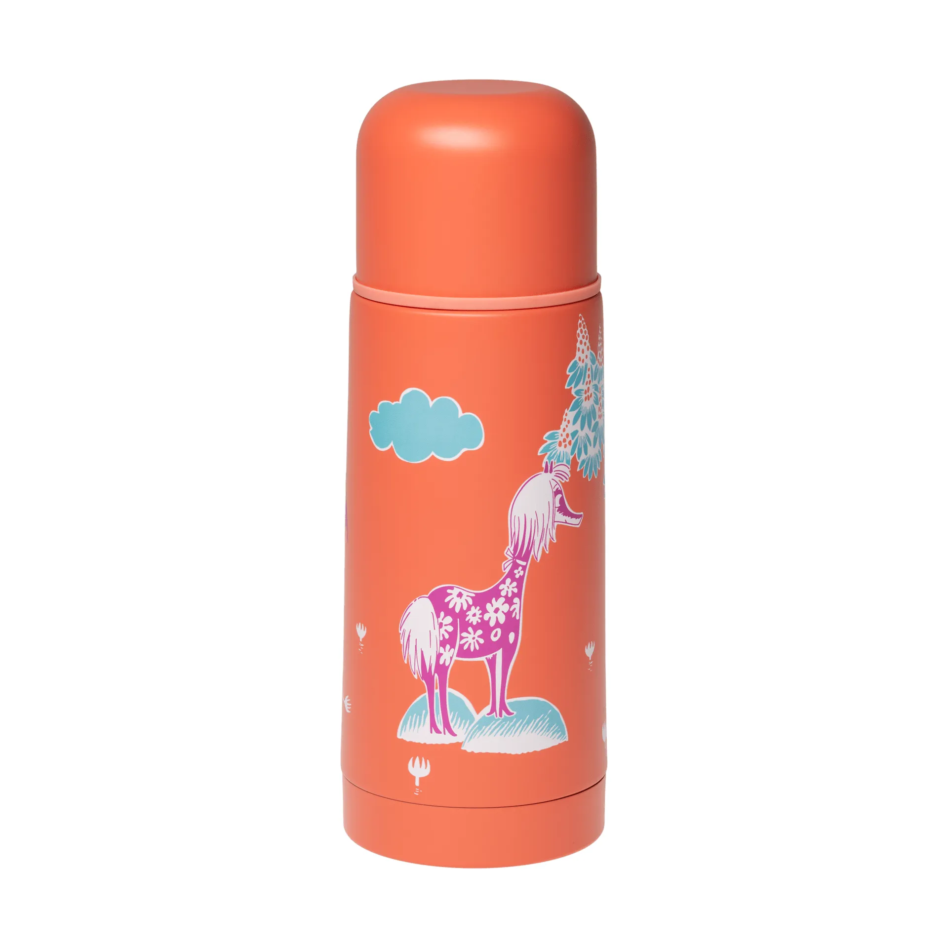 Moomin thermos bottle, Under the umbrella Moomin Arabia
