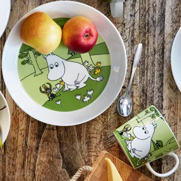 Moomintroll Moomin mug - Grass green - Moomin Arabia
