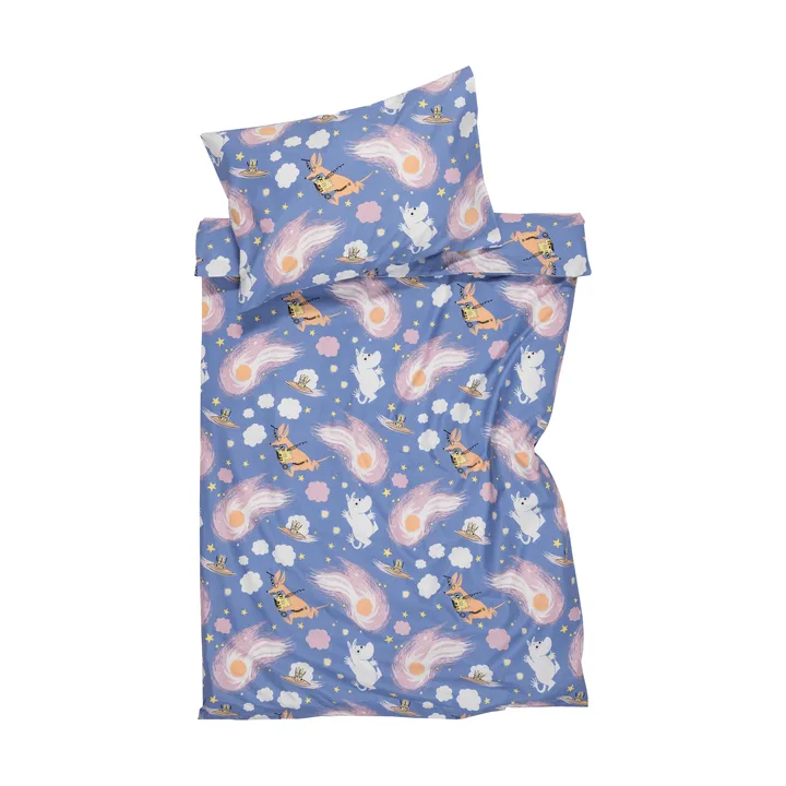 Mumin bedding set - Rymdäventyr GOTS, 85x125 cm - Moomin Arabia