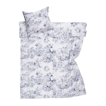 Mumin Haru bedding set - Blue, 150x210 cm - Moomin Arabia