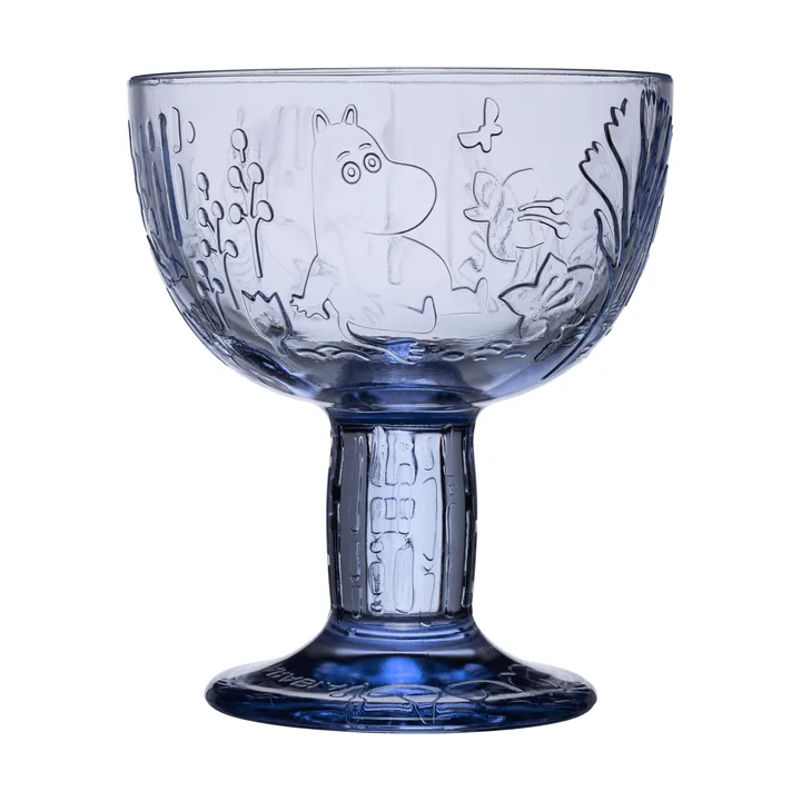 Mystikens skog Mumin bowl - Aqua, Ø14 cm - Moomin Arabia