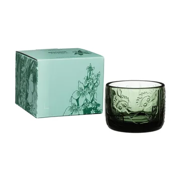 Mystikens skog Mumin tealight holder - Pine green, Ø5.8 cm - Moomin Arabia
