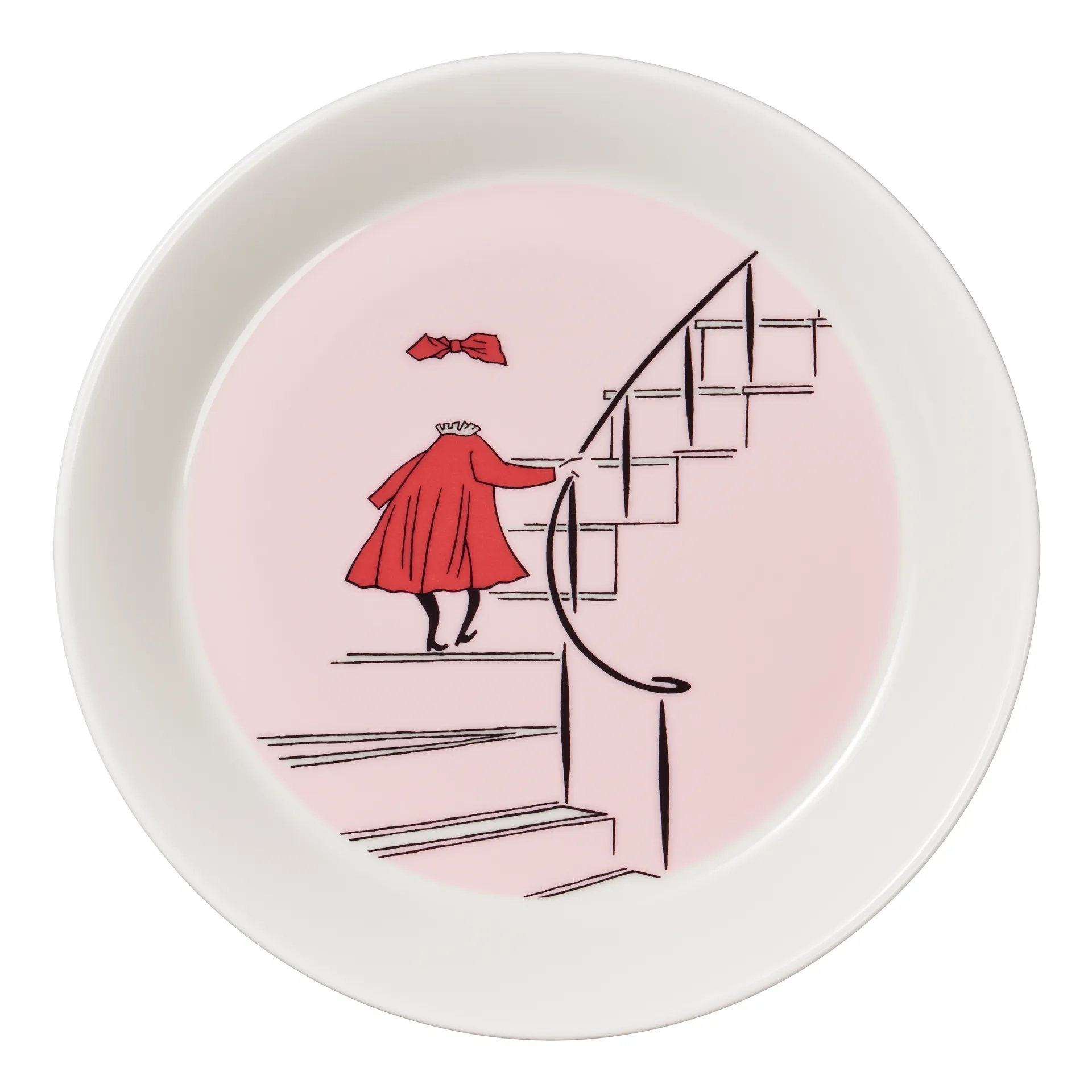 Ninny Moomin plate, powder Moomin Arabia