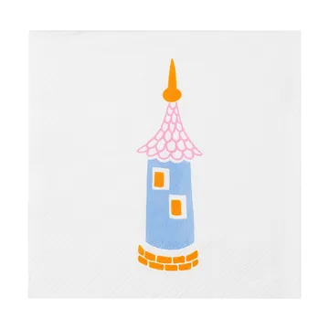Party Moomin paper napkins 33x33 cm 20-pack - Multi - Moomin Arabia