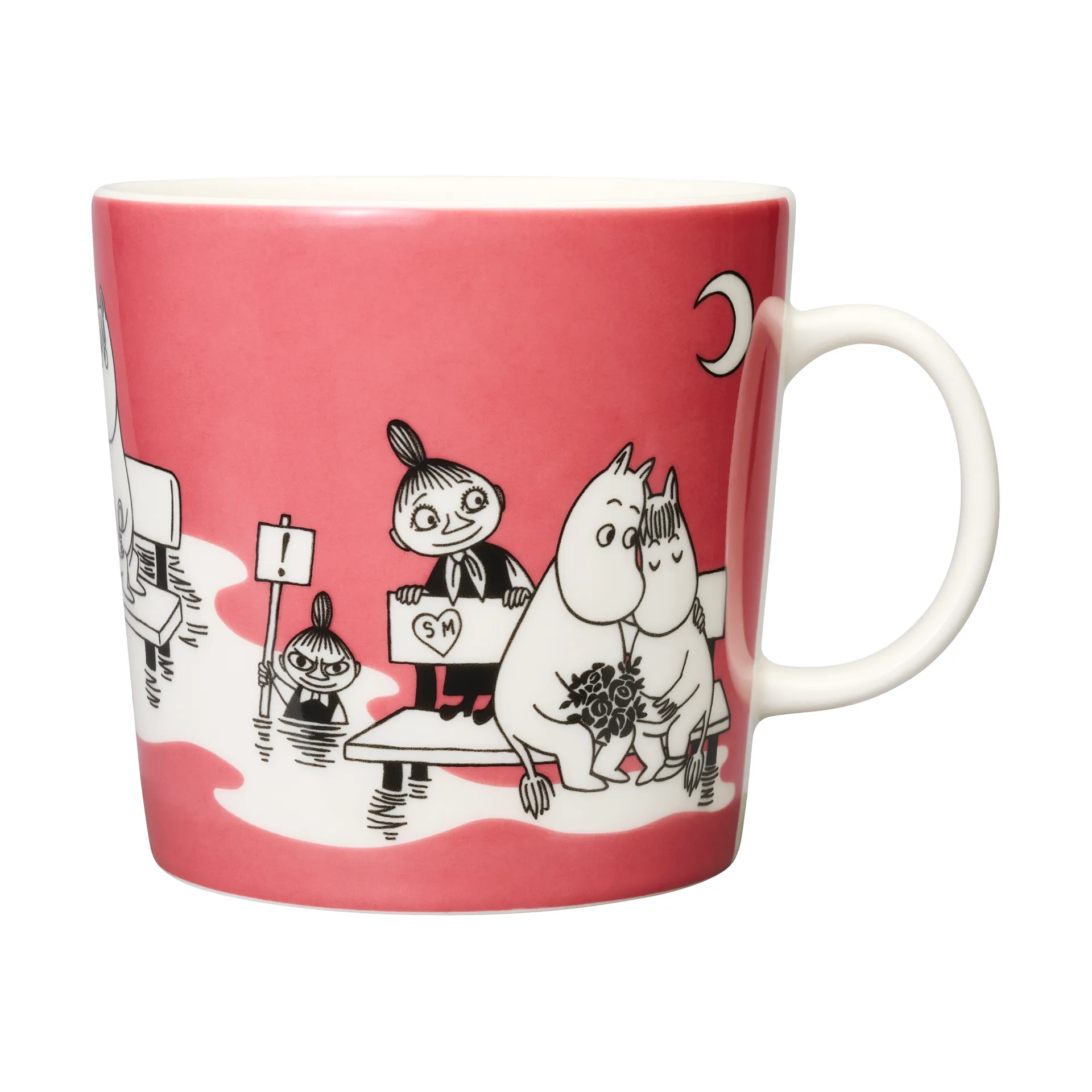 Pink Moomin mug special, 40 cl Moomin Arabia