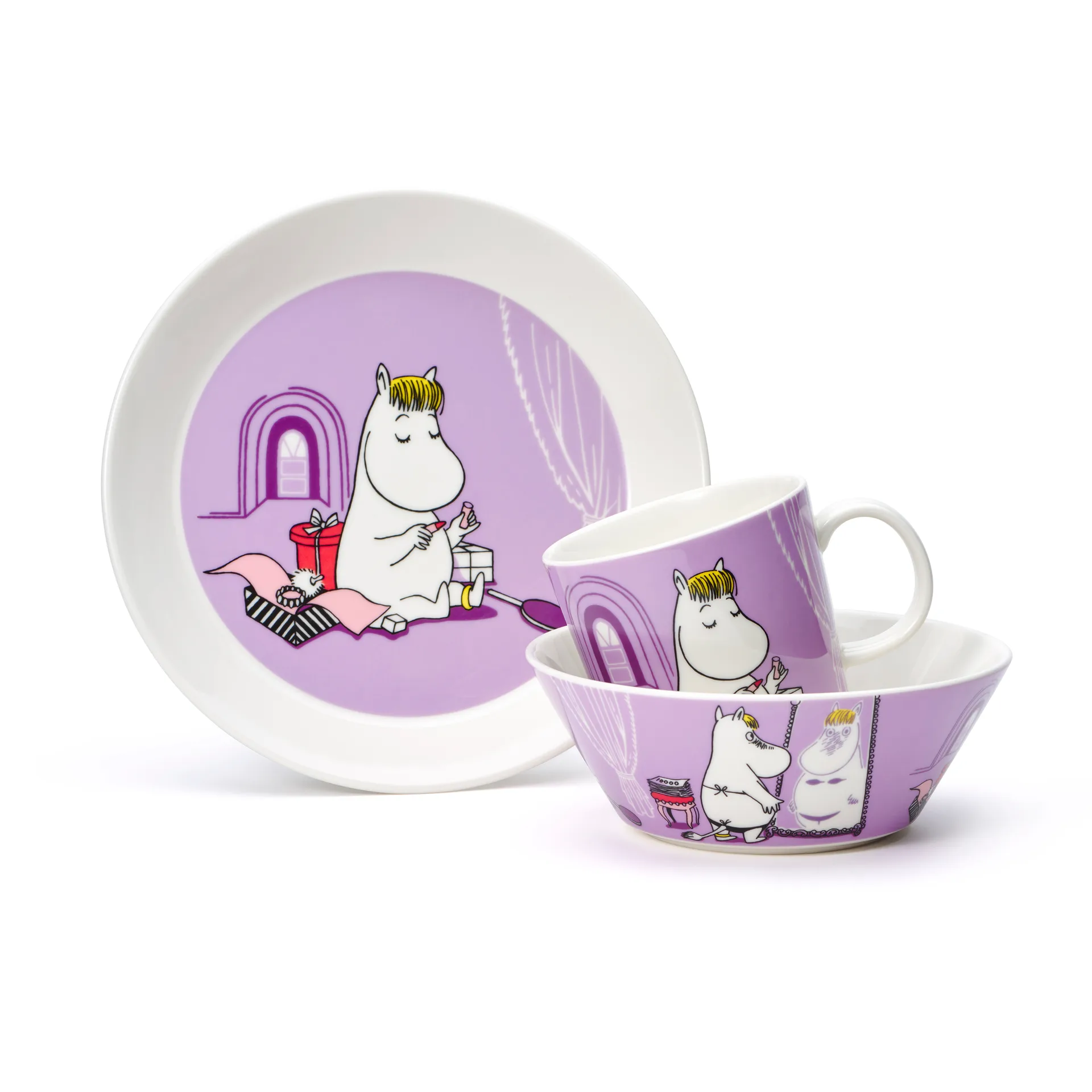 Snorkmaiden purple Moomin mug, 30 cl Moomin Arabia
