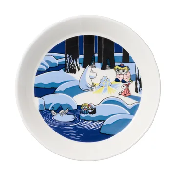 Snow lantern & Moomin’s Day 2018 Moomin plate set - Ø19 cm - Moomin Arabia