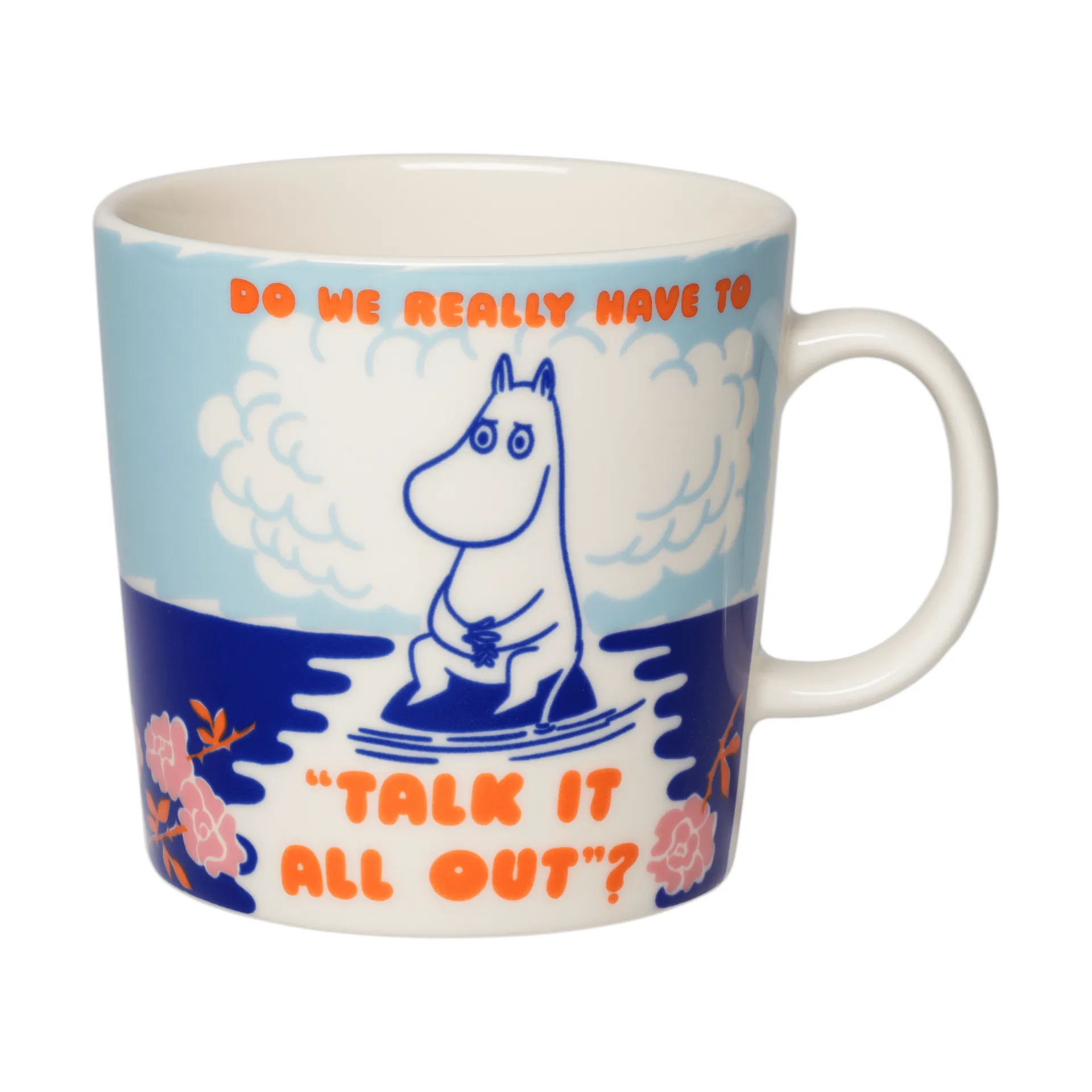 Talk It All Out Moomin mug, 40 cl Moomin Arabia