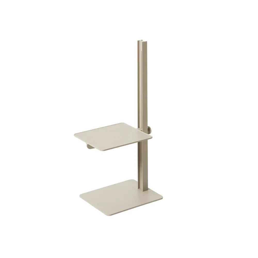 Museum side table, Beige Museum
