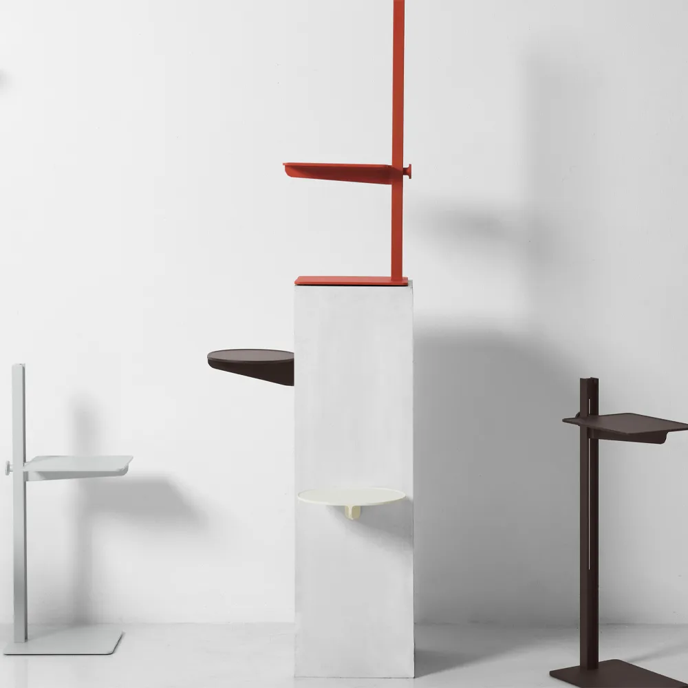 Museum side table, Orange Museum