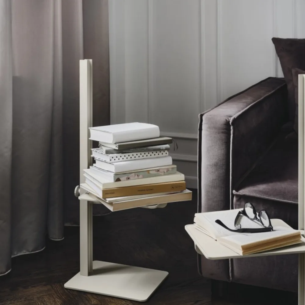 Museum side table, White Museum