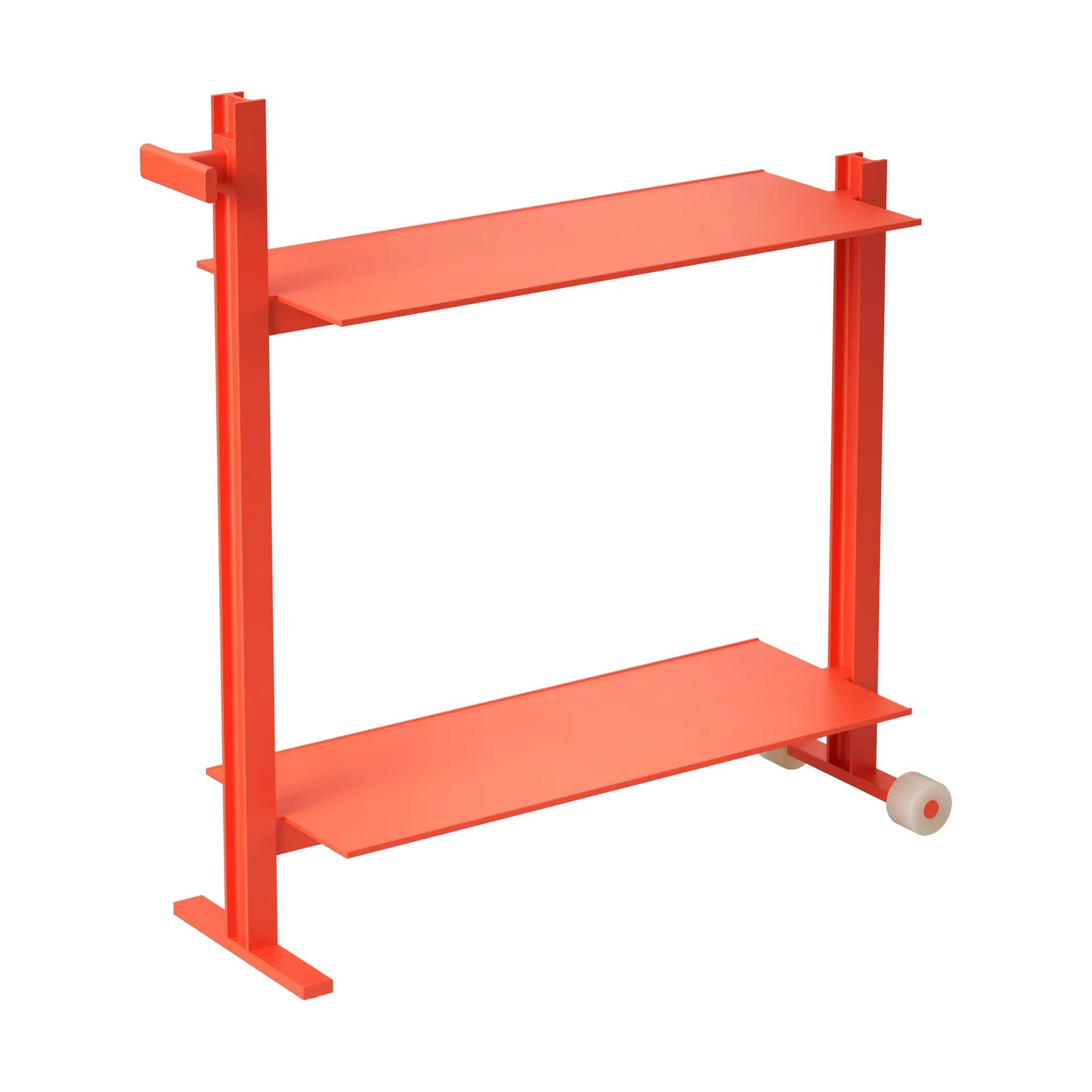 Museum Trolley serving trolley, Orange, 74.5x77.5x24 cm Museum