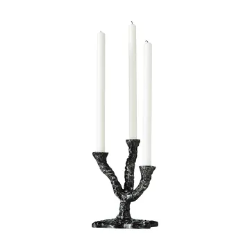 Ava candle sticks 22 cm - Antique grey - MUUBS