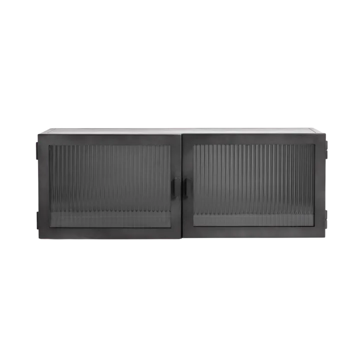 Dallas wall cabinet 80 cm - Black - MUUBS