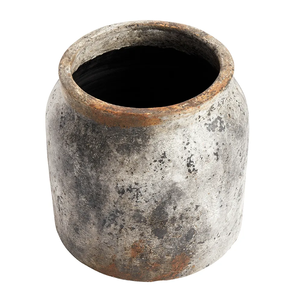 Echo flower pot Ø28 cm, Rust-grey MUUBS