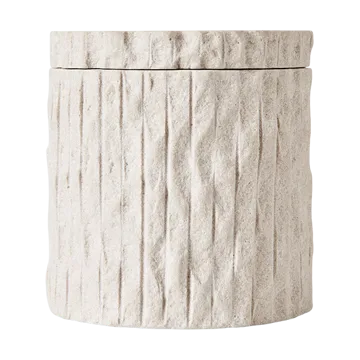 Kama jar with lid Ø9,5 cm - Sand - MUUBS