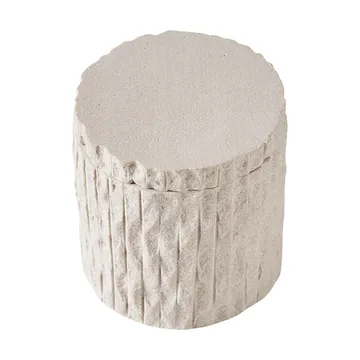 Kama jar with lid Ø9,5 cm - Sand - MUUBS